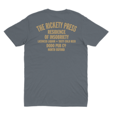 Load image into Gallery viewer, The Rickety Press - Residence of Insobriety - Dark Grey