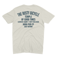 Load image into Gallery viewer, The Rusty Bicycle -  Temple of Good Times - White
